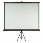 Ecran de projection trépied 2,40m x 1,80m format 4:3 - KIMEX