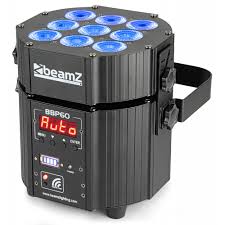 Projecteur autonome à leds BBP60 RGBWA-UV 9x12 W - BeamZ
