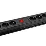 Bloc multiprises 10 prises 16A/220V NF + inter