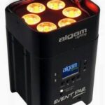 Projecteur autonome à leds Eventpar RGBWA-UV  6x12 W - ALGAM LIGHTING